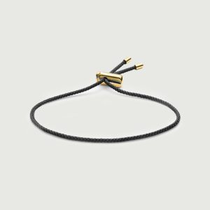 Cameron Cord Bracelet | Charcoal