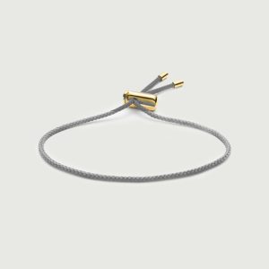 Cameron Cord Bracelet | Grey Matter