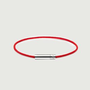 Fern Cord Bracelet | Red