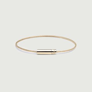 Michael Cable Bracelet | Gold